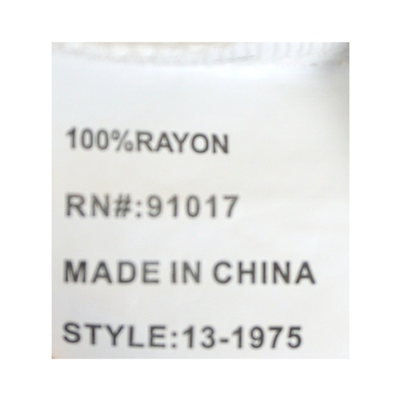 Solitaire Cream Boho Embroidered Tank Top sz M - Picture 5 of 6